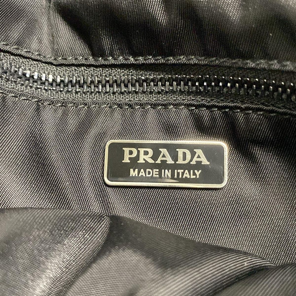 PRADA プラダ クラッチバッグ - 黒 DECORATOM_COM_BR