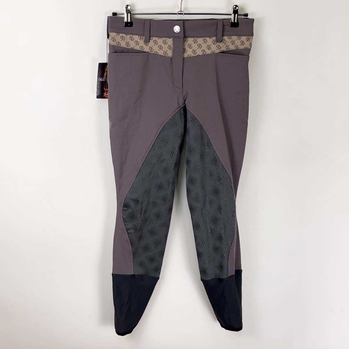 【中古・未使用品】アカデミアイタリアーナ Accademia Italiana キュロット EMPIRE パワーグリップ 44(IT) NAVY ネイビー レディース 乗馬パンツ 競技用ズボン 馬術 未使用】アカデミアイタリアーナ Accademia Italiana キュロット