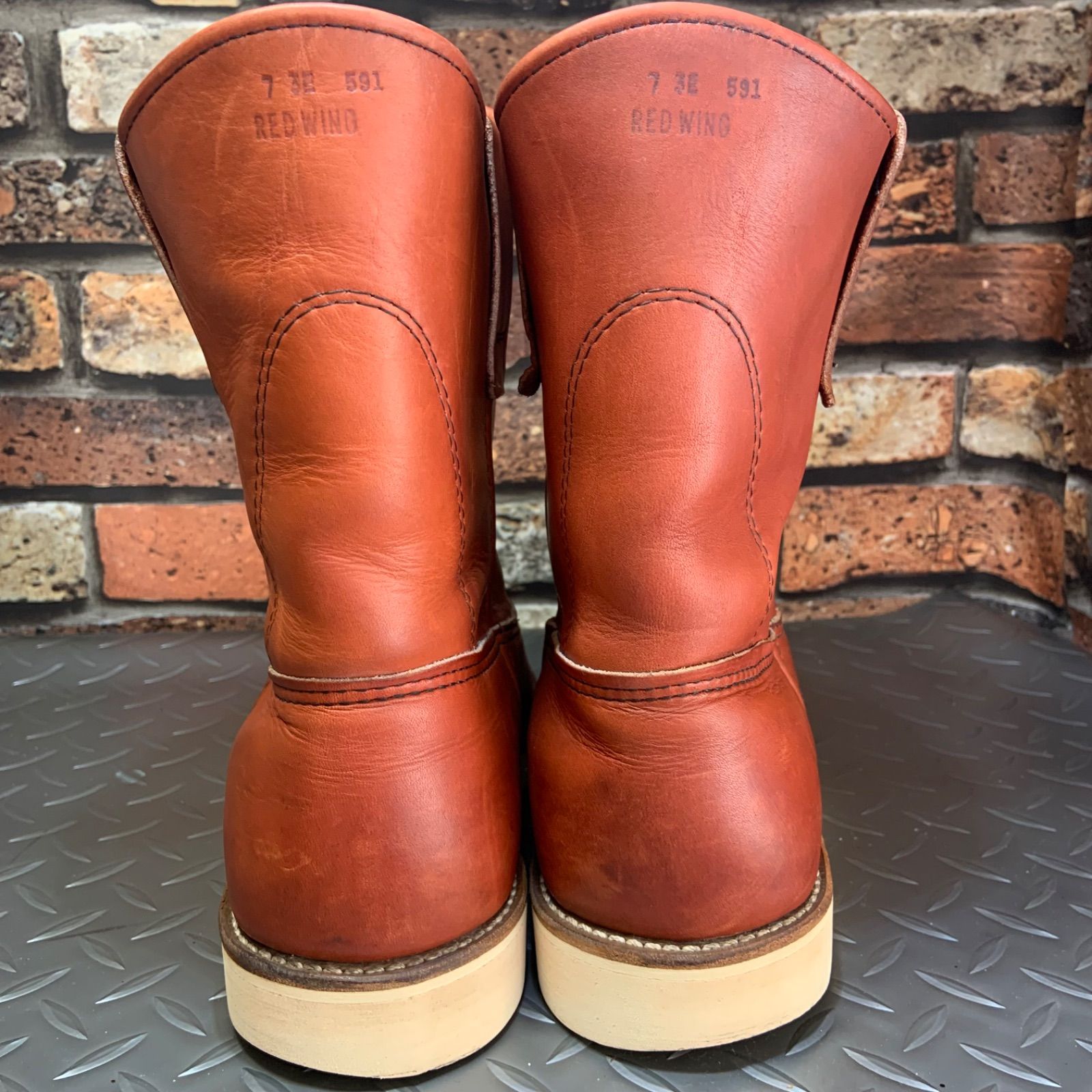 ☆REDWING 866 ヴィンテージ ペコス 1991年5月製 US7EEE (24B29