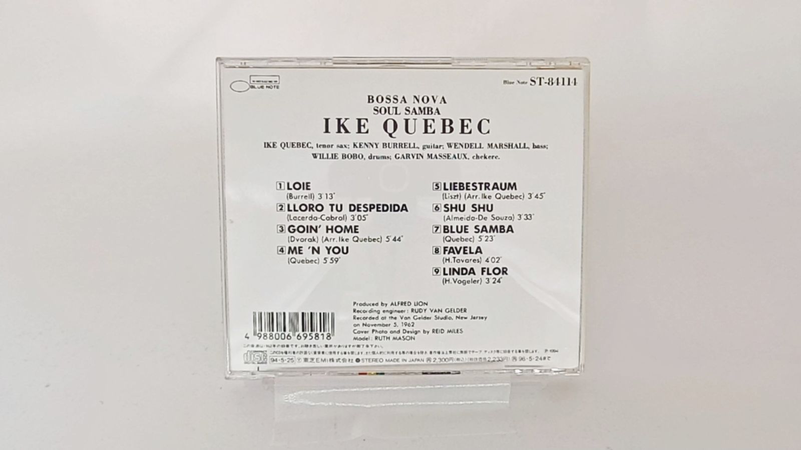 国内盤☆アイク・ケベック/Ike Quebec□ ボサノヴァ・ソウル・サンバ □ソウル / クラブ / ラップ【国内盤CD その他】A00887 -  メルカリ