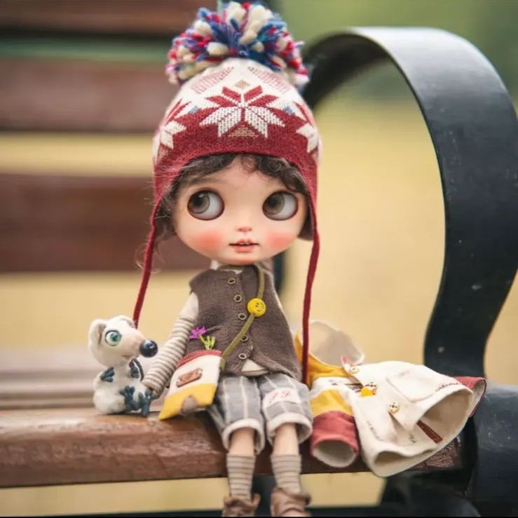 ブライス お洋服 アウトフィット 海外作家製 外遊び - メルカリ 