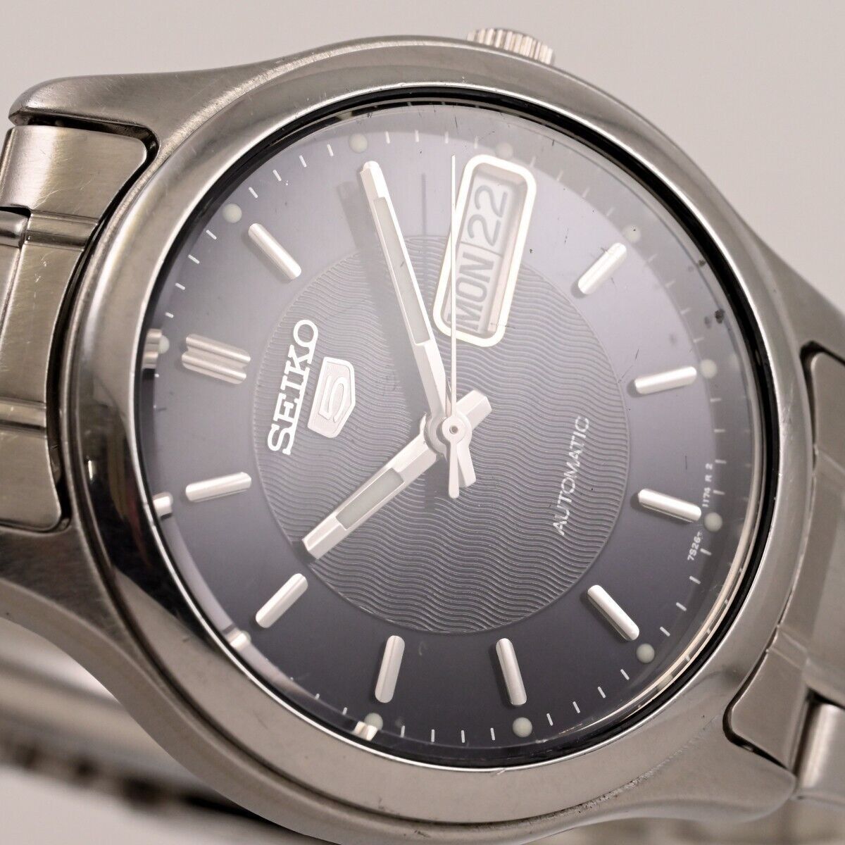SEIKO】セイコー 5 Automatic 7S26-0080 Day/Date Black dial SEIKO】セイコー 5 Automatic 7S26-0080 Day/Date Black dial