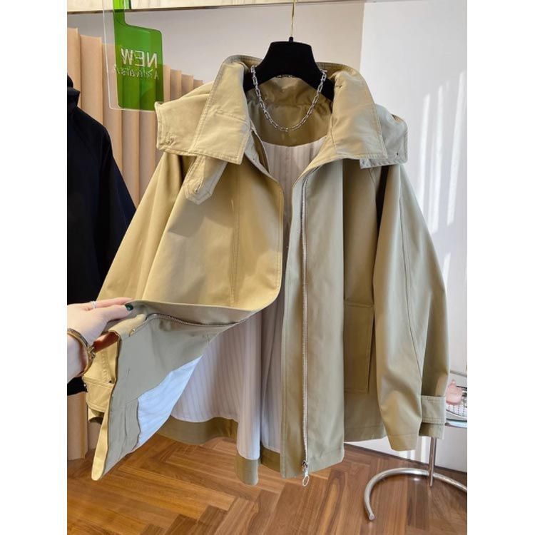 マウンテンパーカー レディース トレンチコート 春 春服