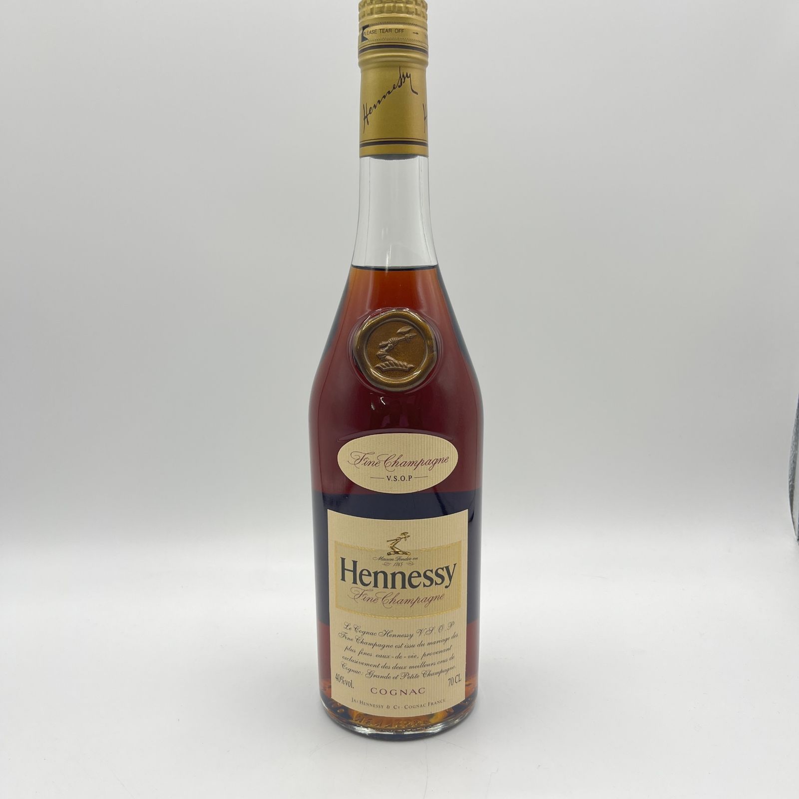 ヘネシー VSOP ファインシャンパーニュ スリムボトル クリアボトル ヘネシー Hennessy VSOP ファインシャンパーニュ スリムボトル