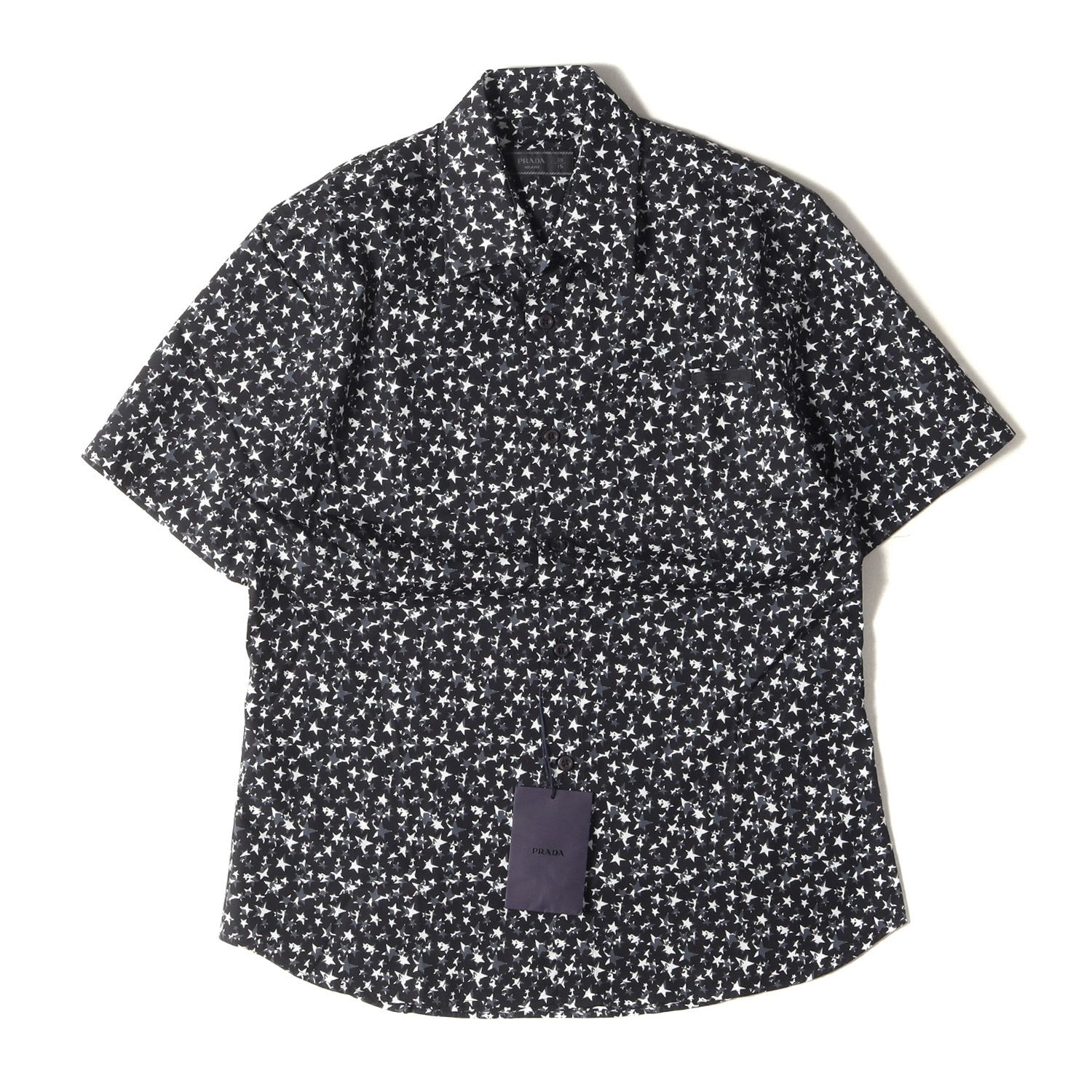 PRADA プラダ　ドレスシャツ　Yシャツ オフィス　メンズ38-15(参考M) PRADA プラダ ドレスシャツ Yシャツ オフィス メンズ38-15(参考M