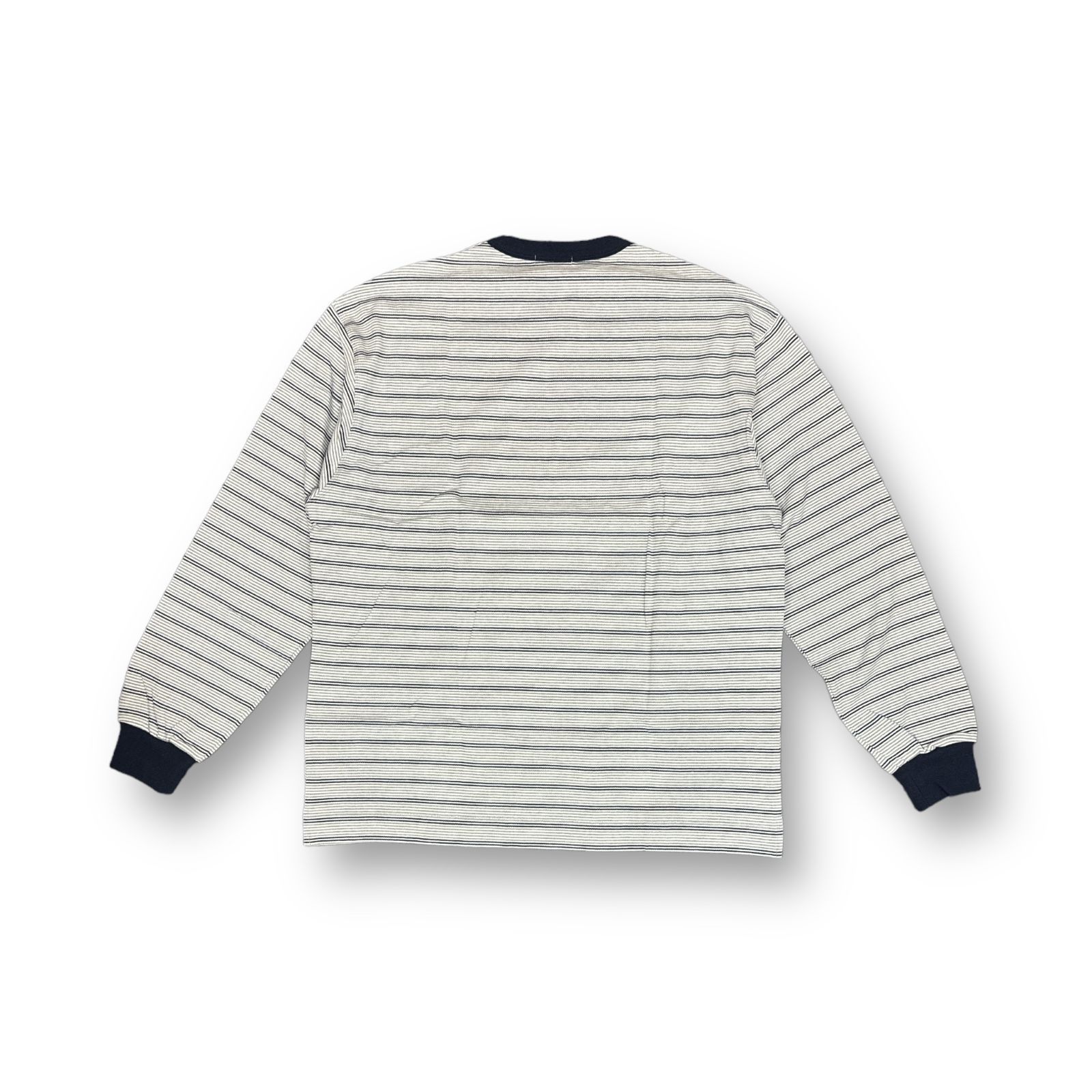定価18700円 新品 UNIVERSAL PRODUCTS MULTI BORDER L/S T-SHIRT 