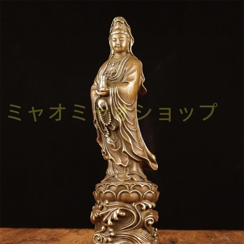 観音菩薩像 神様 仏 置物 オブジェ インテリア 玄関 リビング