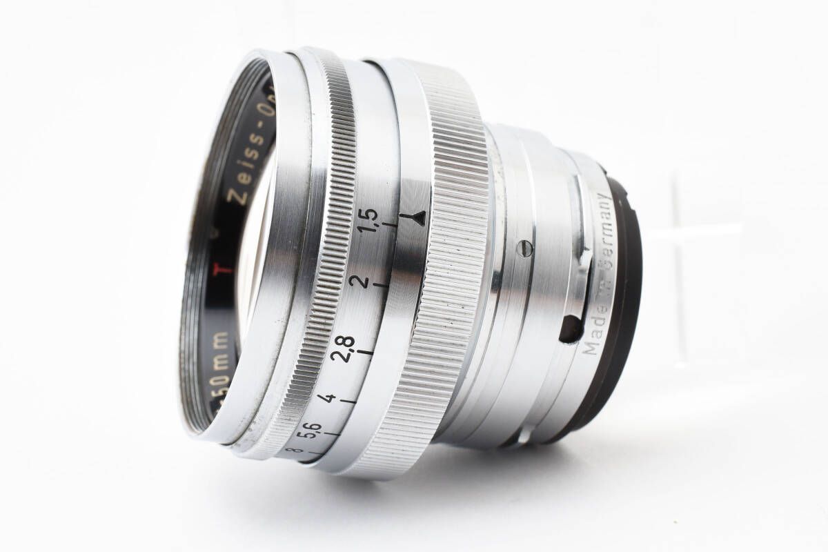 ☆希少美品☆ツァイス Zeiss-Opton SONNAR 50mm F1.5 T コンタックス