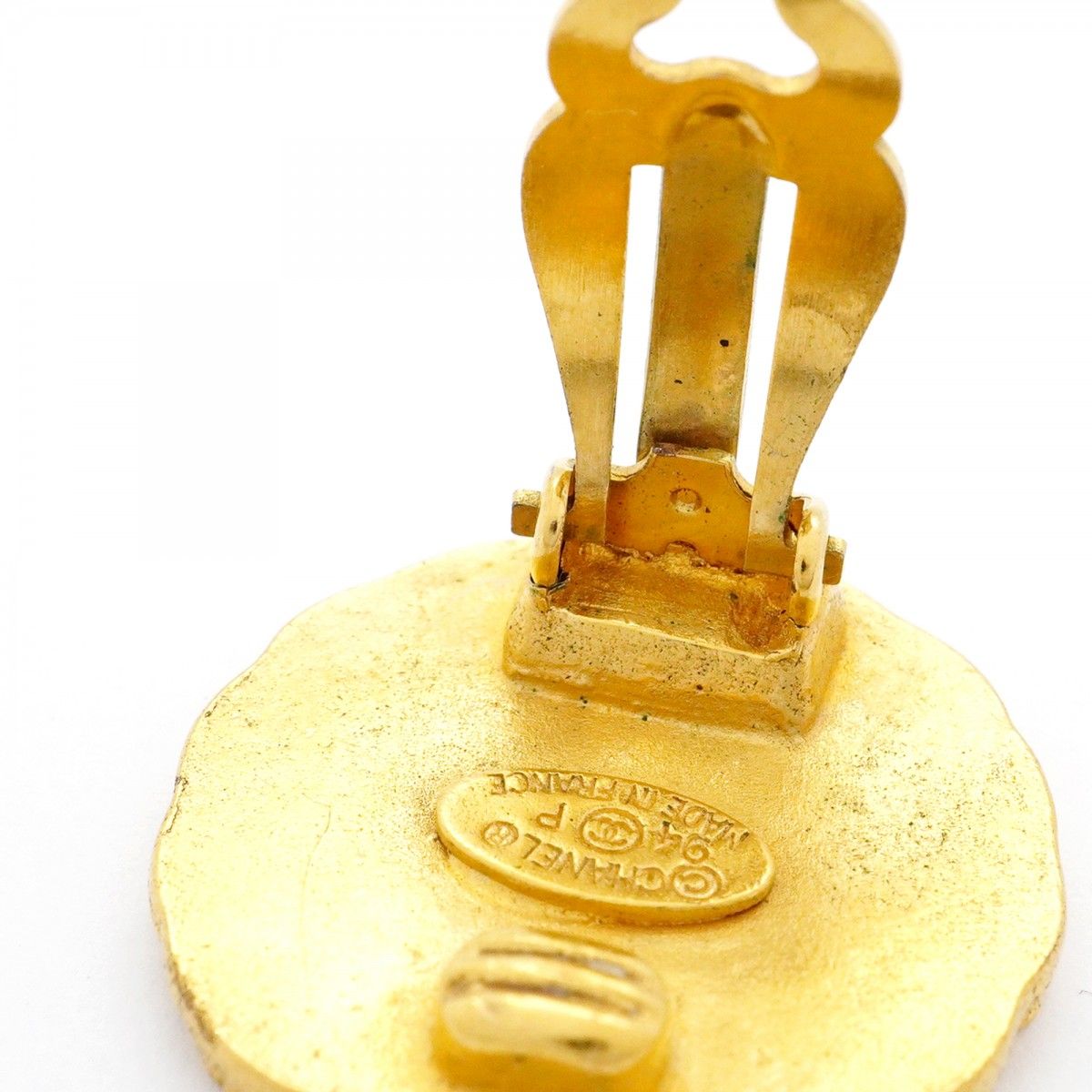 5jib0615 シャネル イヤリング ヴィンテージ ココマーク 丸型 サークル GPメッキ ゴールド レディース FORTGASGNV_COM_BR