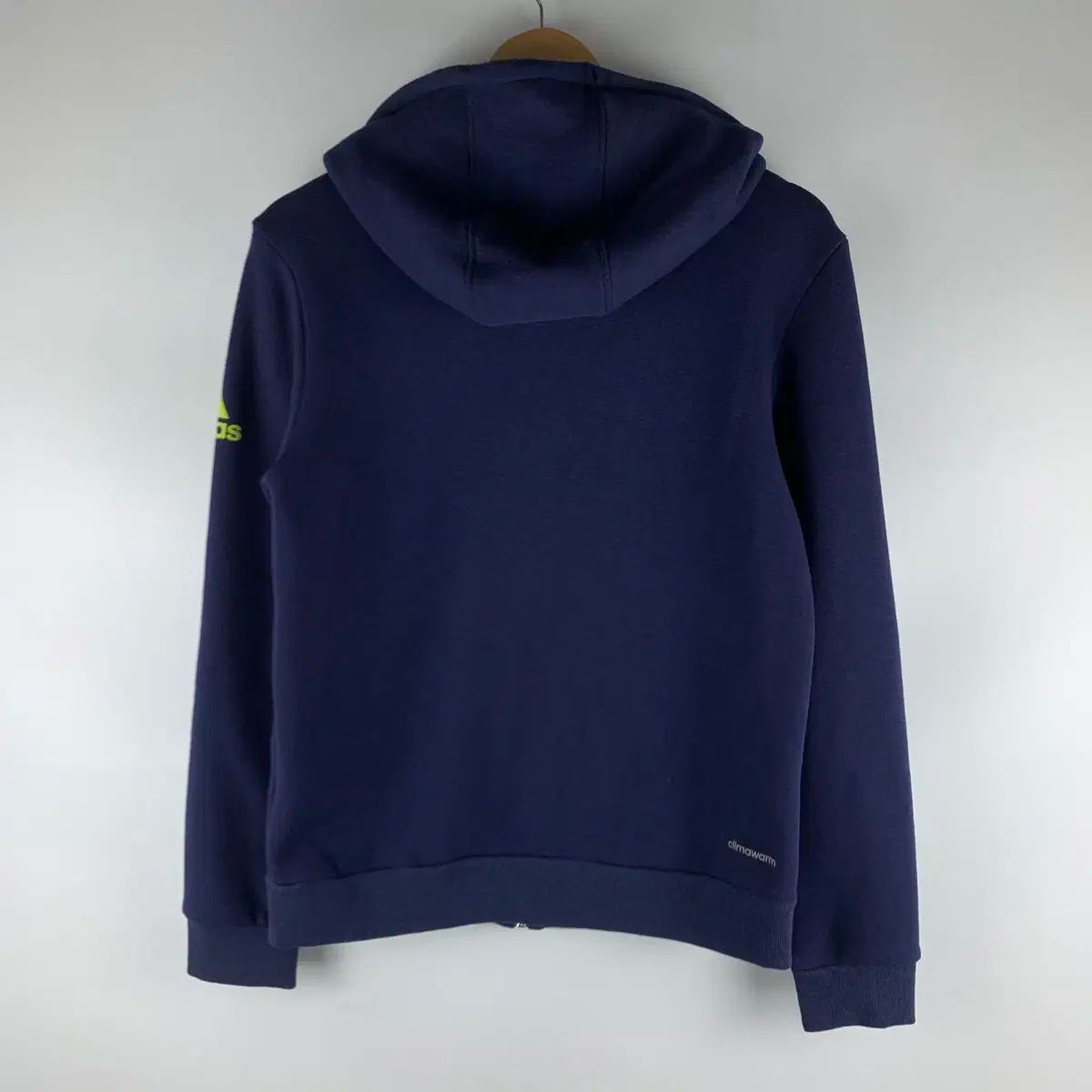 取引 adidas(アディダス) ネイビー 裏起毛 フード付き ジップアップパーカー