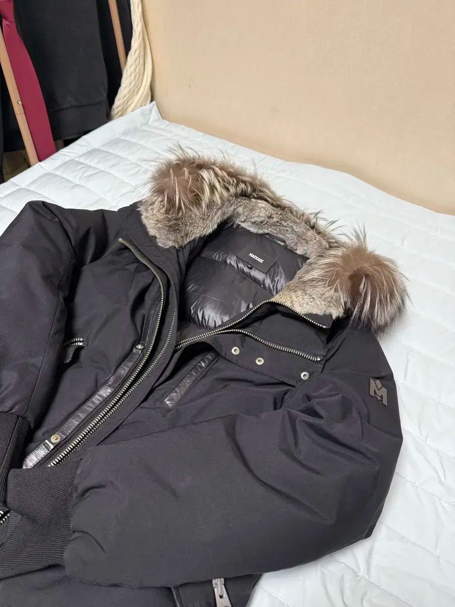 MACKAGE マッカージュ MACKAGE ディクソン 38 Size シルバー ファー