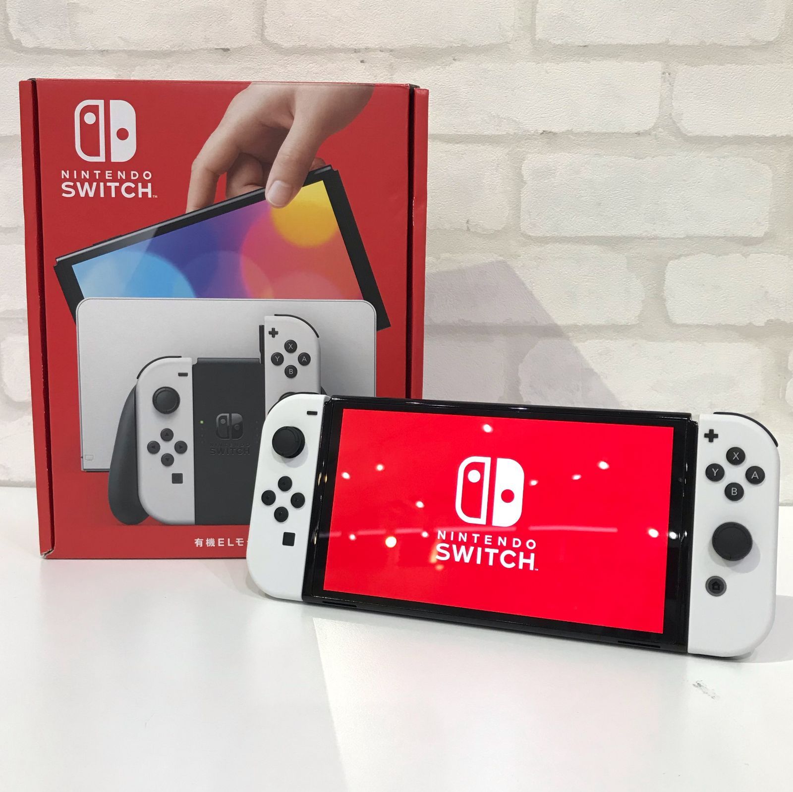 θ【新品未使用品】Nintendo Switch 有機ELモデル ホワイト HEG-S