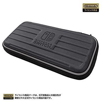 【未使用】【中古】 【任天堂ライセンス商品】タフポーチ for Nintendo Switch Lite ブラック?グレー 【Nintendo Switch Lite対応】