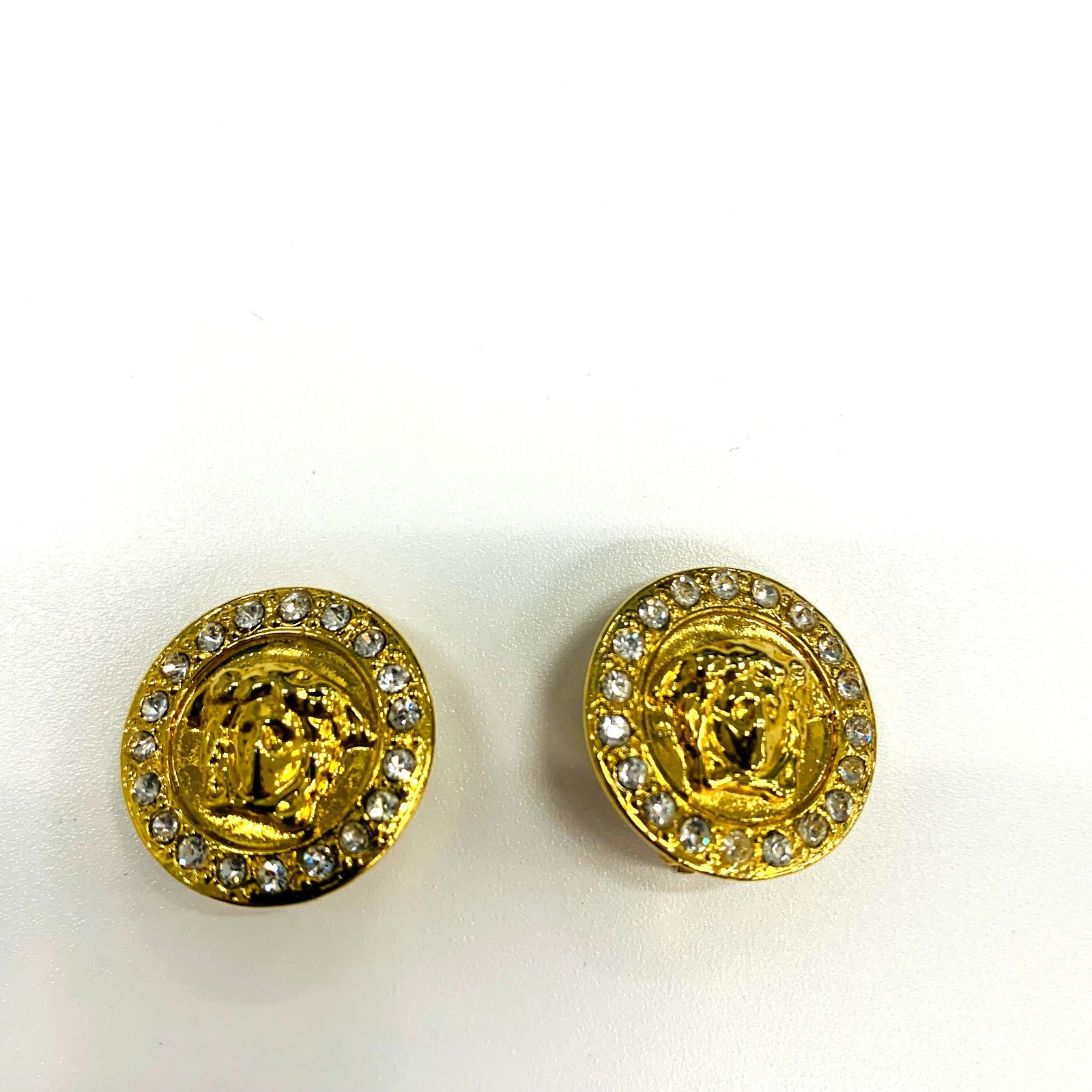 GIANNI VERSACE メデューサ イヤリング x0374