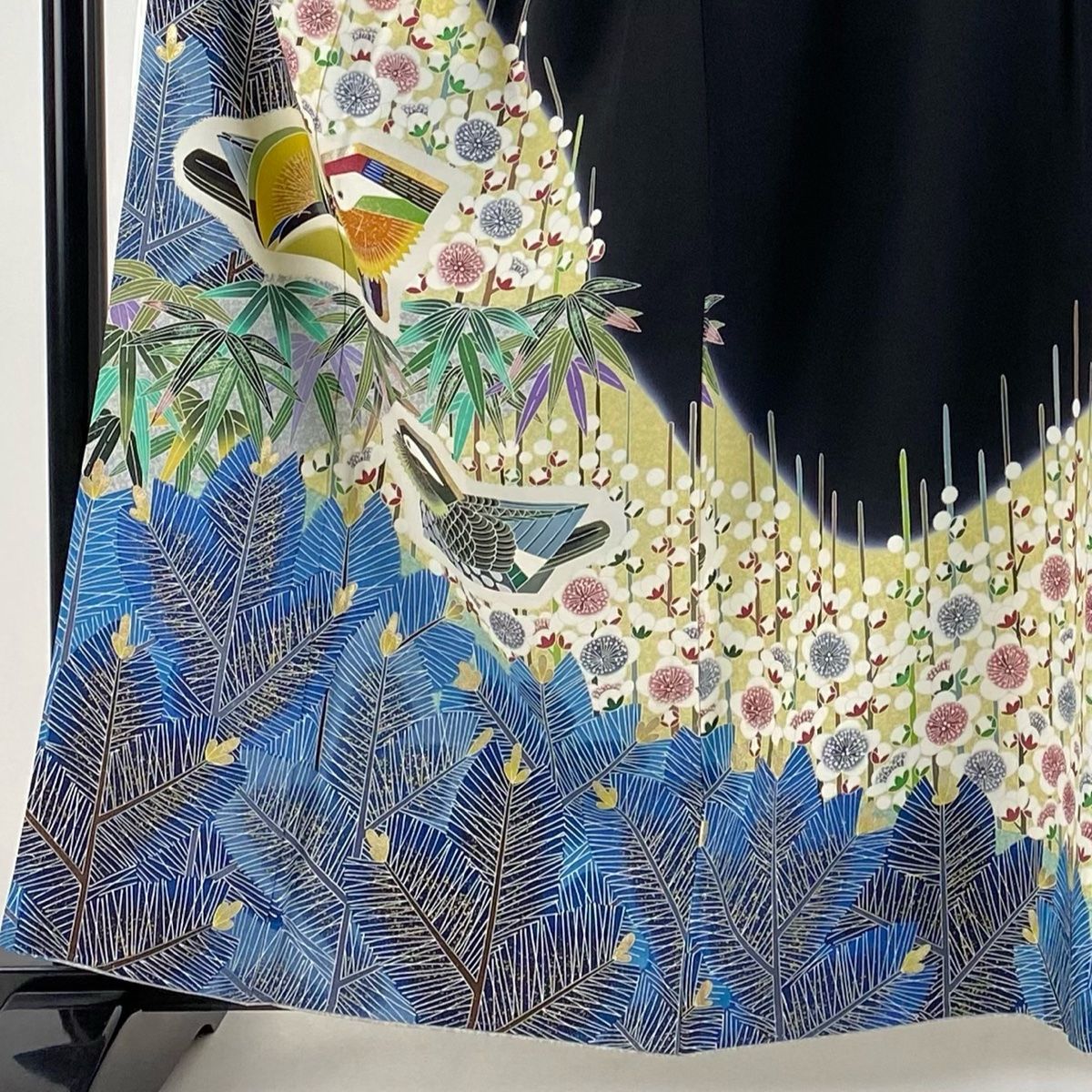 松竹梅 金銀彩