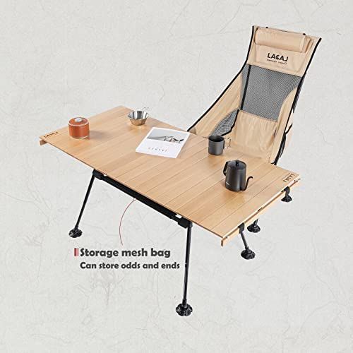 L-ケヤキ LACAL 木製アウトドアテーブル ロールテーブル キャンプ