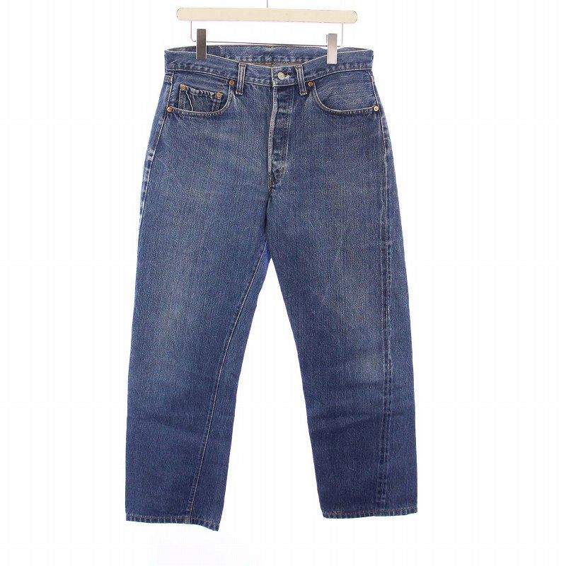 リーバイス Levi s 501 ヴィンテージ 70年代 66前期 デニムパンツ ジーンズ スレ―キスタンプ W34 L36 ブルー |KH ▲H