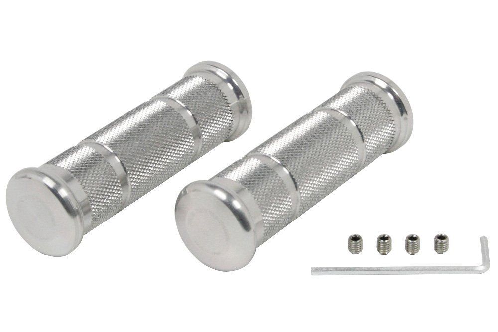 新品 スペシャルパーツ武川 アルミステップバーキット シルバー スーパーカブ50/50プロ/110/110プロ 06-13-0072