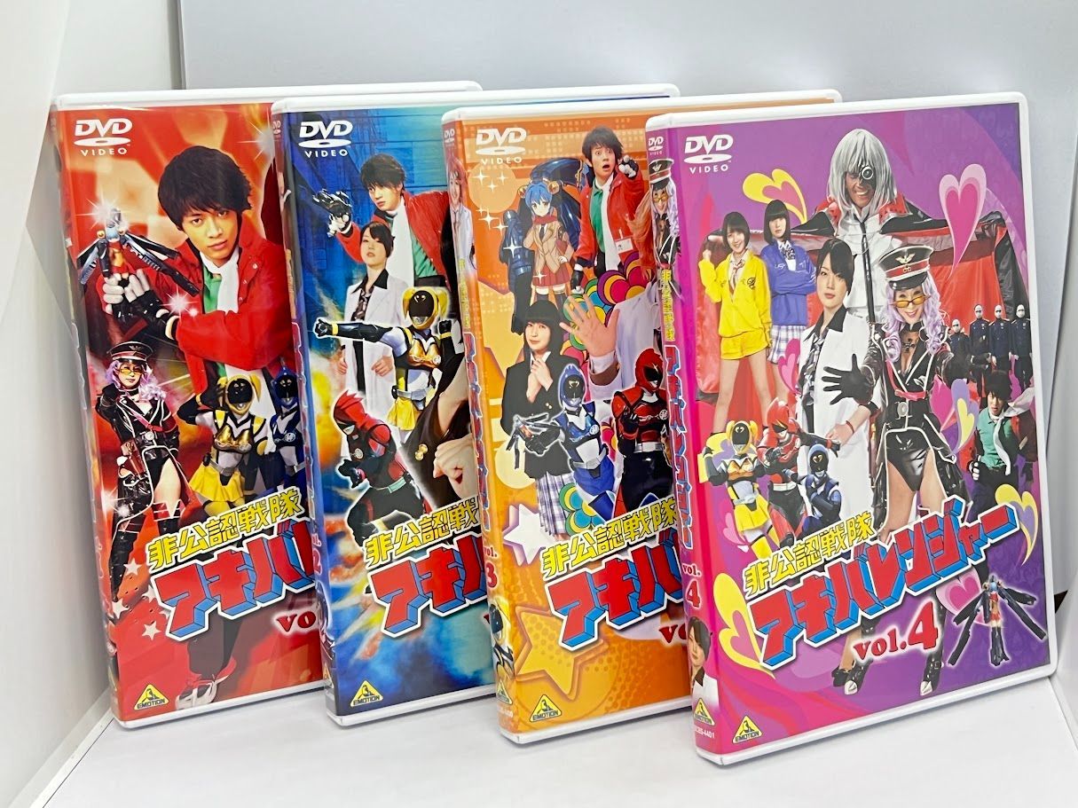 非公認戦隊アキバレンジャー/シーズン痛【DVD】全8巻セット