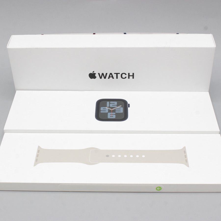 新品未開封】Apple Watch SE 第2世代 40mm GPS MRTR3J/A+MT2U3FE/A