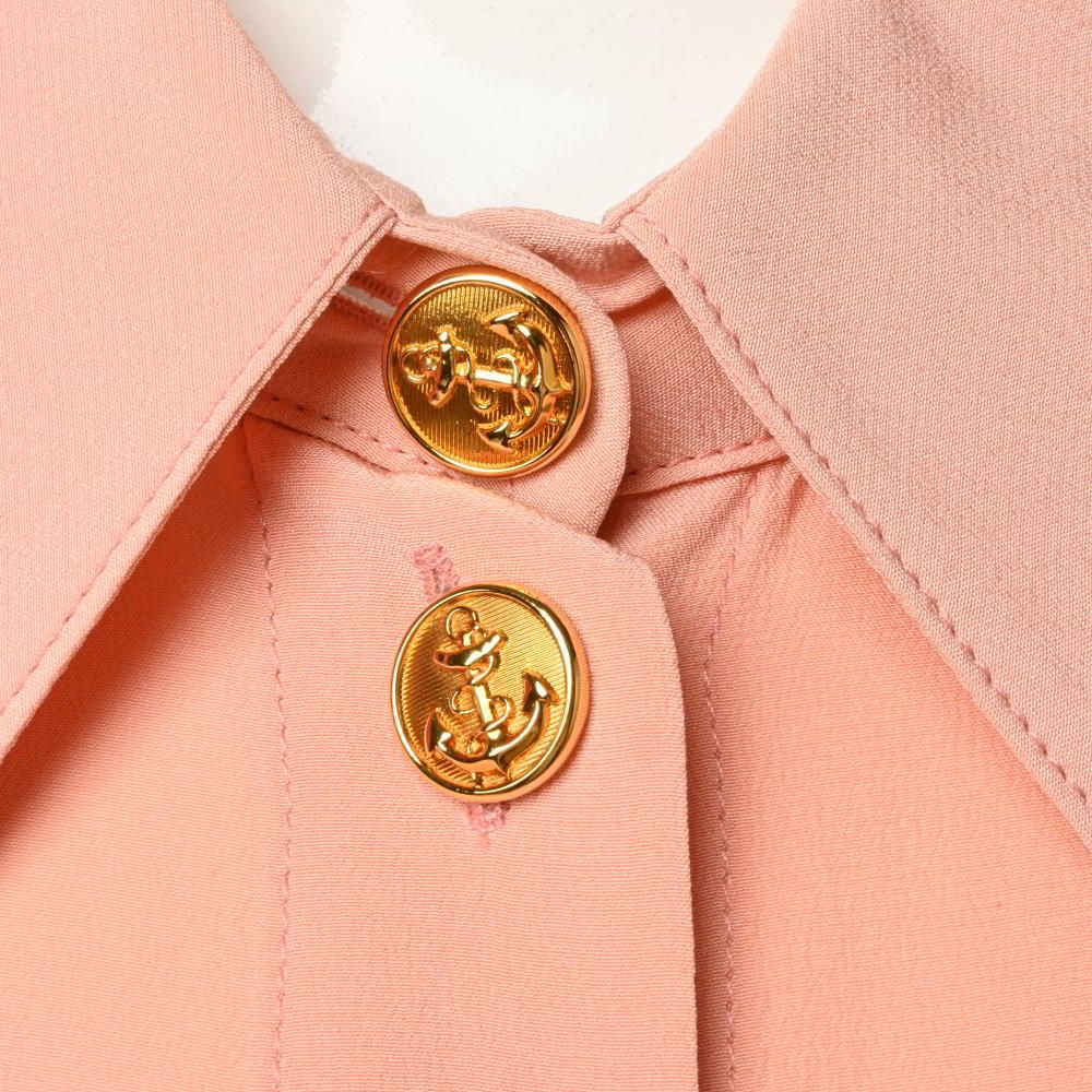 【美品】GUCCI チェーンパターン シルク長袖シャツブラウス42 GUCCI - グッチ シャツ 長袖シャツの通販 by BRANDOFF(ブランド