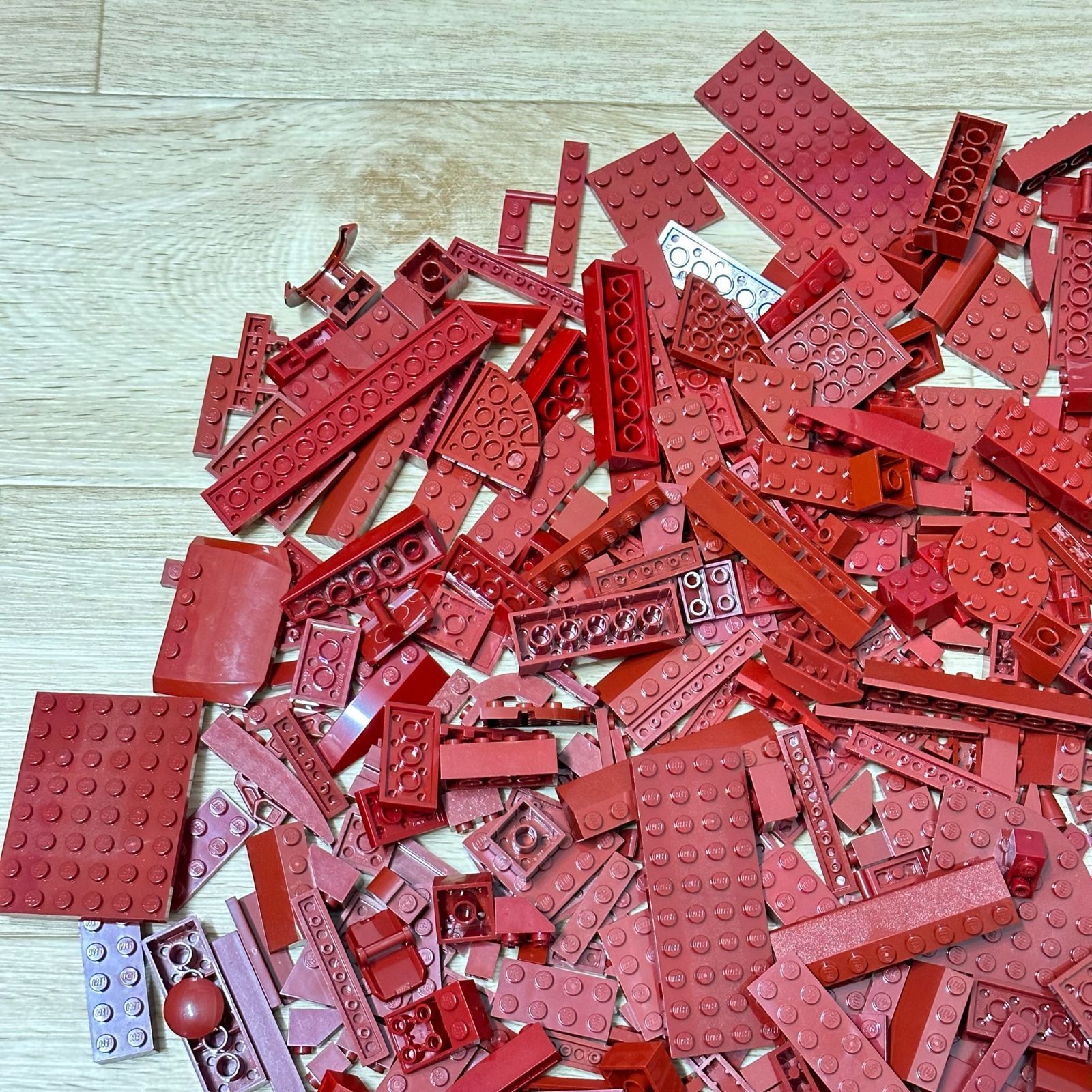 LEGO レゴ ダークレッド 中古 パーツ ブロック プレート スロープ 大量