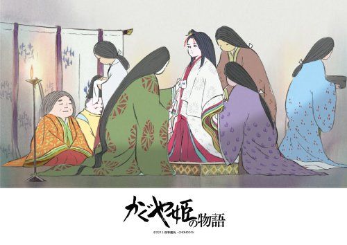 108ピース ジグソーパズル かぐや姫の物語 姫になるため(18.2x25.7cm) 