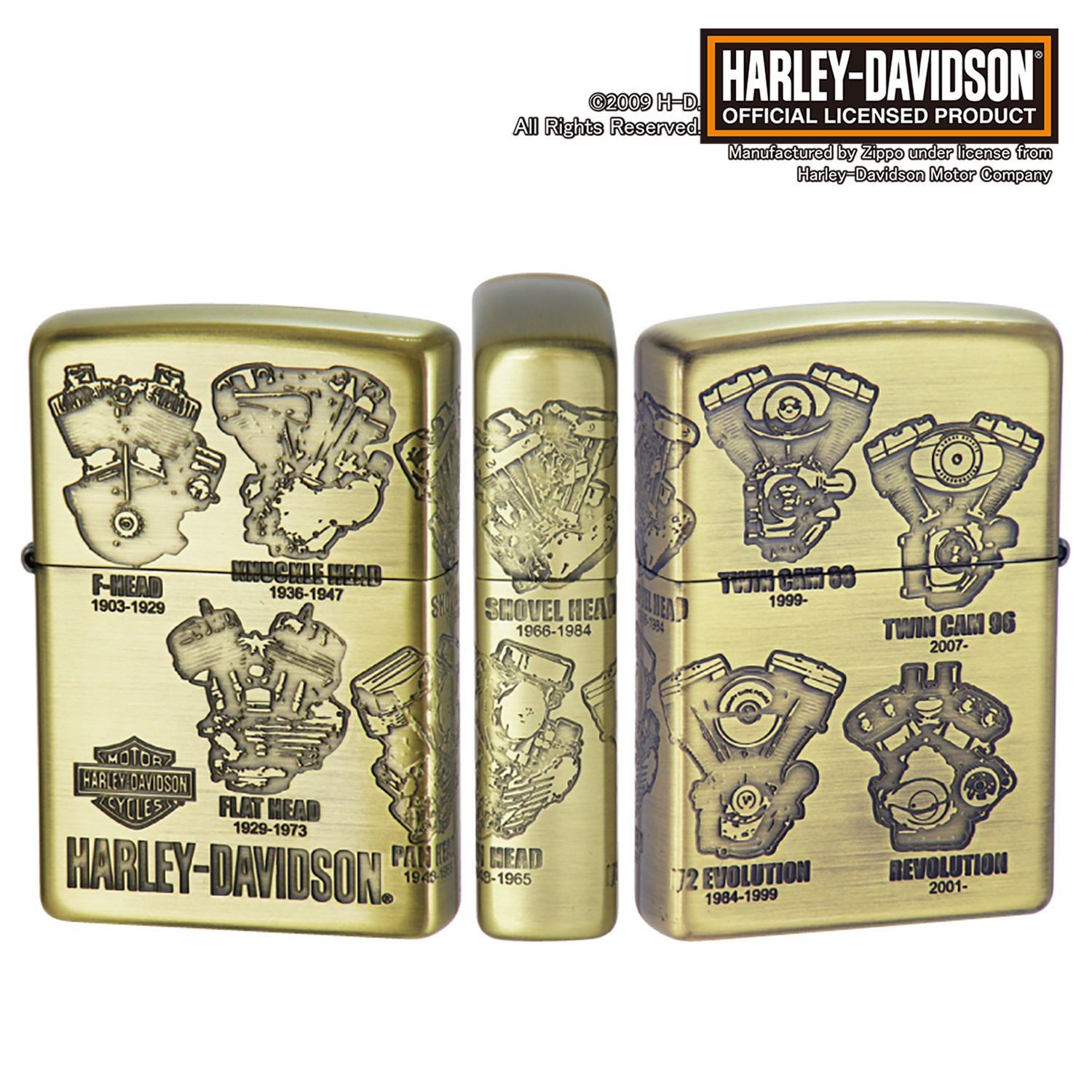 新品正規品】復刻 正規品 ZIPPO HARLEY-DAVIDSON HDP-47 ジッポー 