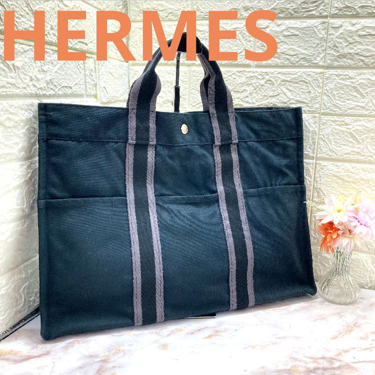☆美品☆ エルメス ニューフールトゥカバス ☆HERMES☆エルメス