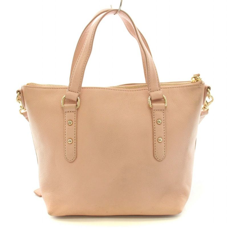 ケイトスペード KATE SPADE NEWYORK small penny larchmont avenue スモールペニーラーチモントアベニュー  2WAY ハンドバッグ トートバッグ ショルダーバッグ レザー ロゴ ピンク /BB