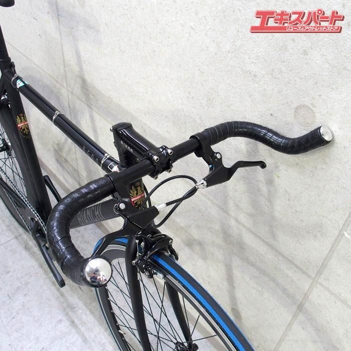 新品!! bianchi nero ビアンキ ネロ　ピスト　固定　綺麗め BIANCHI ( ビアンキ ) ピスト・シングルスピード PISTA NERO SS