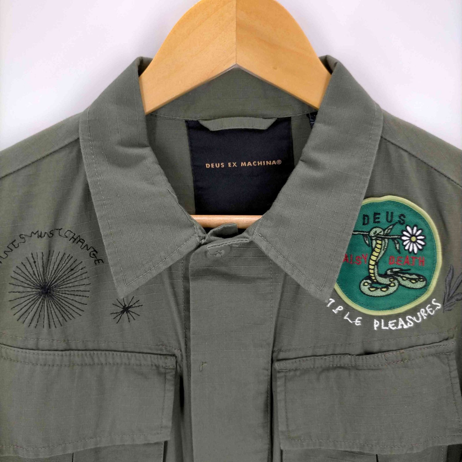 デウスエクスマキナ Deus Ex Machina TRAVIS OVER SHIRT シャツ 