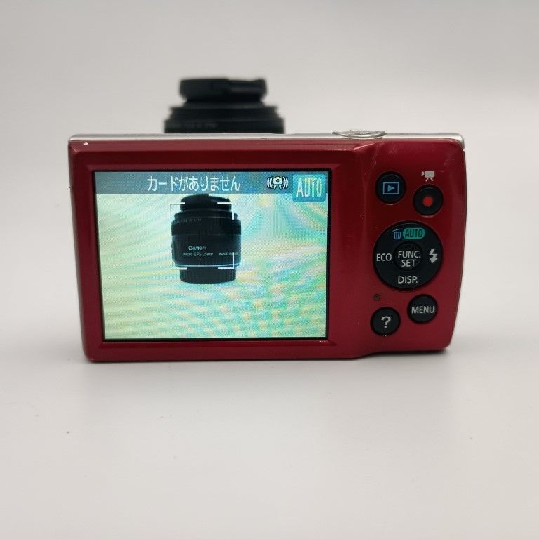 Canon IXY 160 赤 レッド✨コンパクトデジタルカメラ 充電器付き ☆美