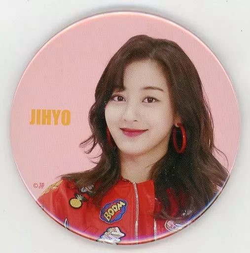 twice gogofightin 缶バッジ ジヒョ （TWICE いただか ジヒョ 缶