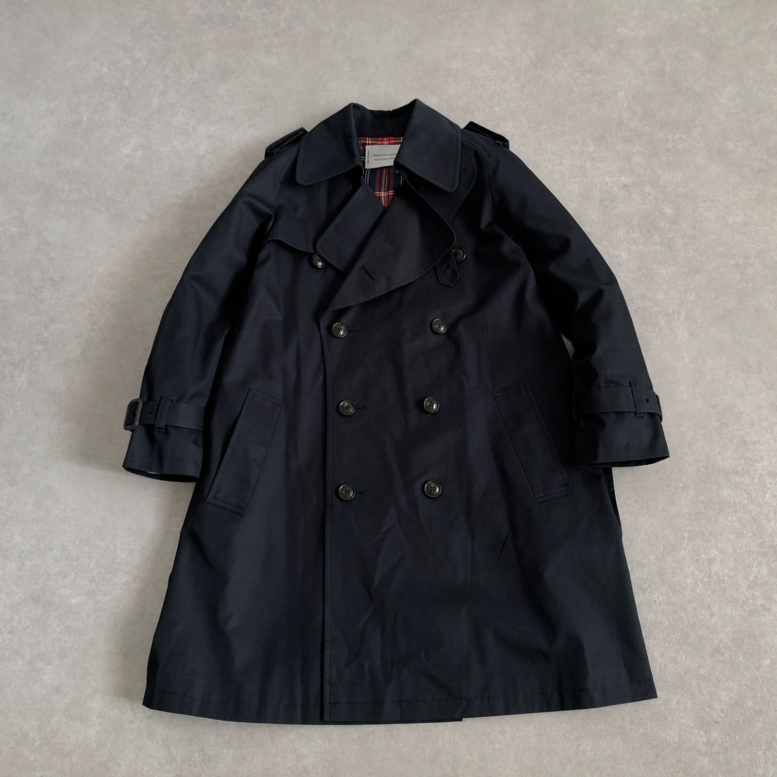 美品 beautiful people for UNITED ARROWS 別注トレンチコート