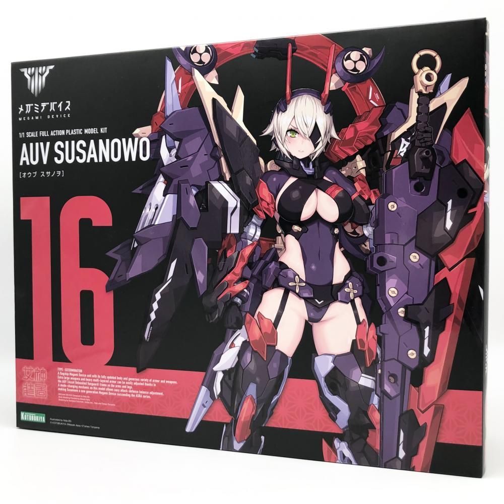 中古】(本体A/箱B)メガミデバイス 皇巫 スサノヲ 蒼炎 1/1