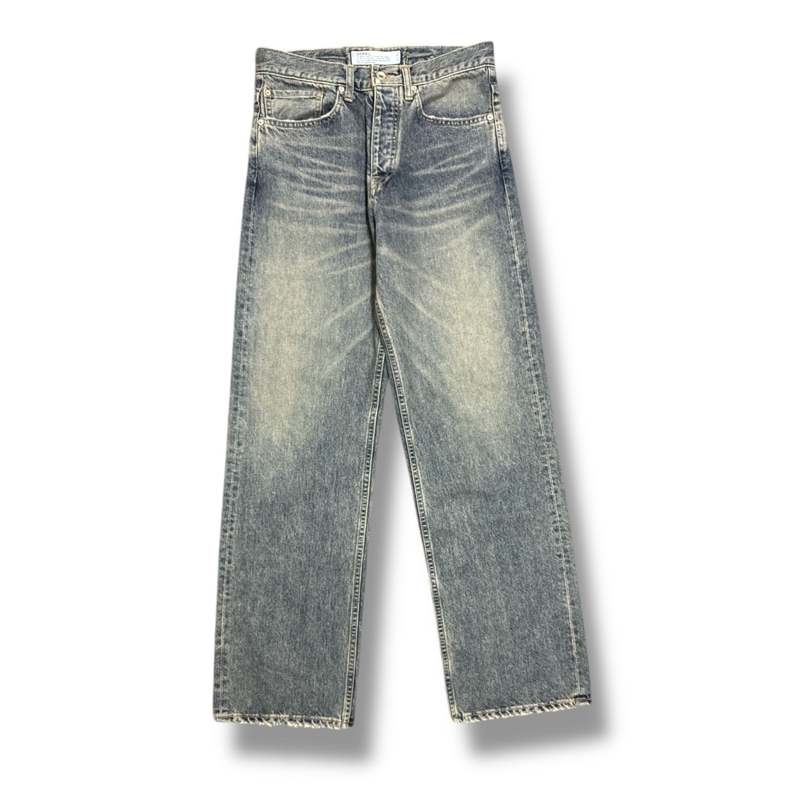 参考上代49500円 DAIRIKU 25SS Straight Vintage Denim Pants 