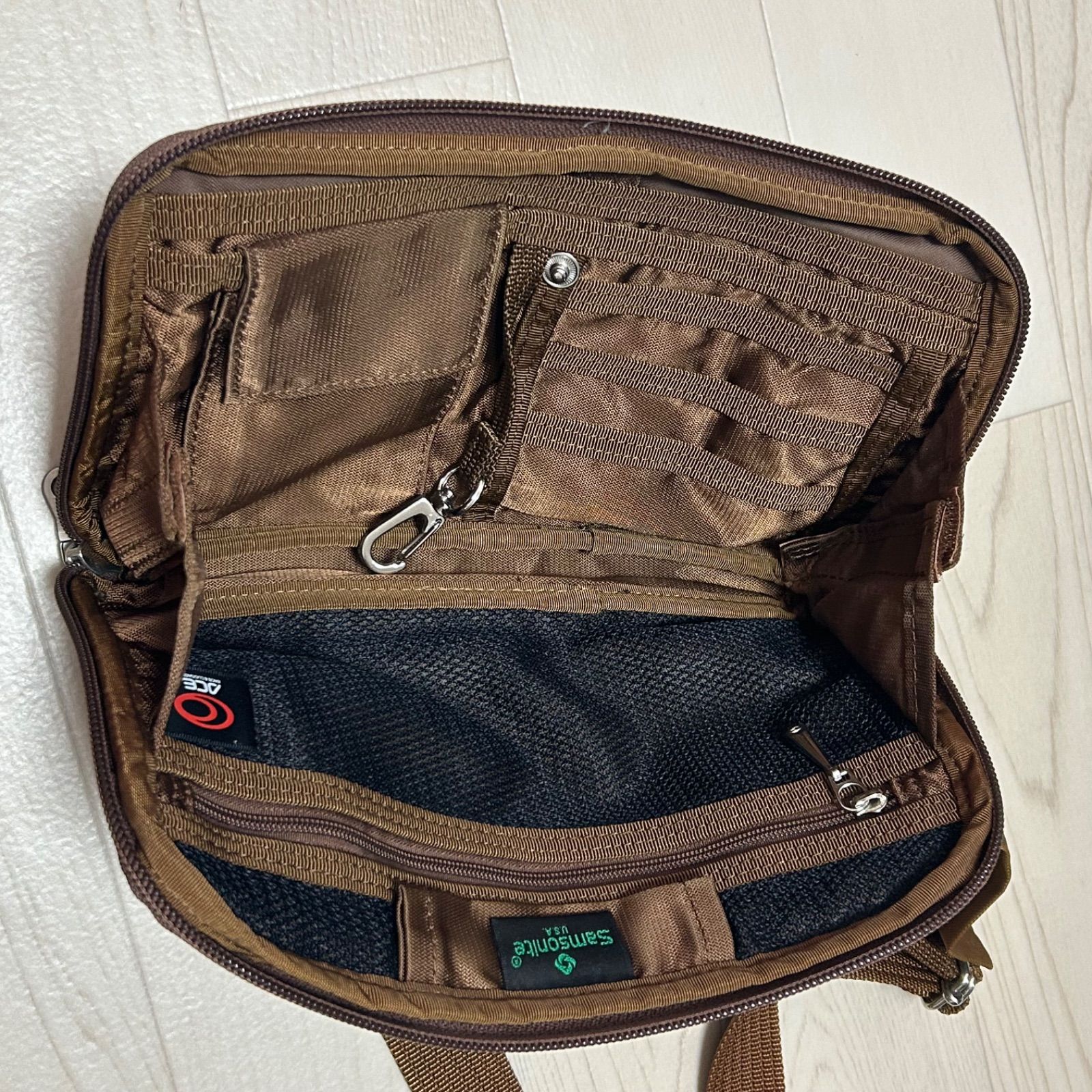 ウエストポーチ ACE サムソナイト Samsonite USA ウエストバッグ