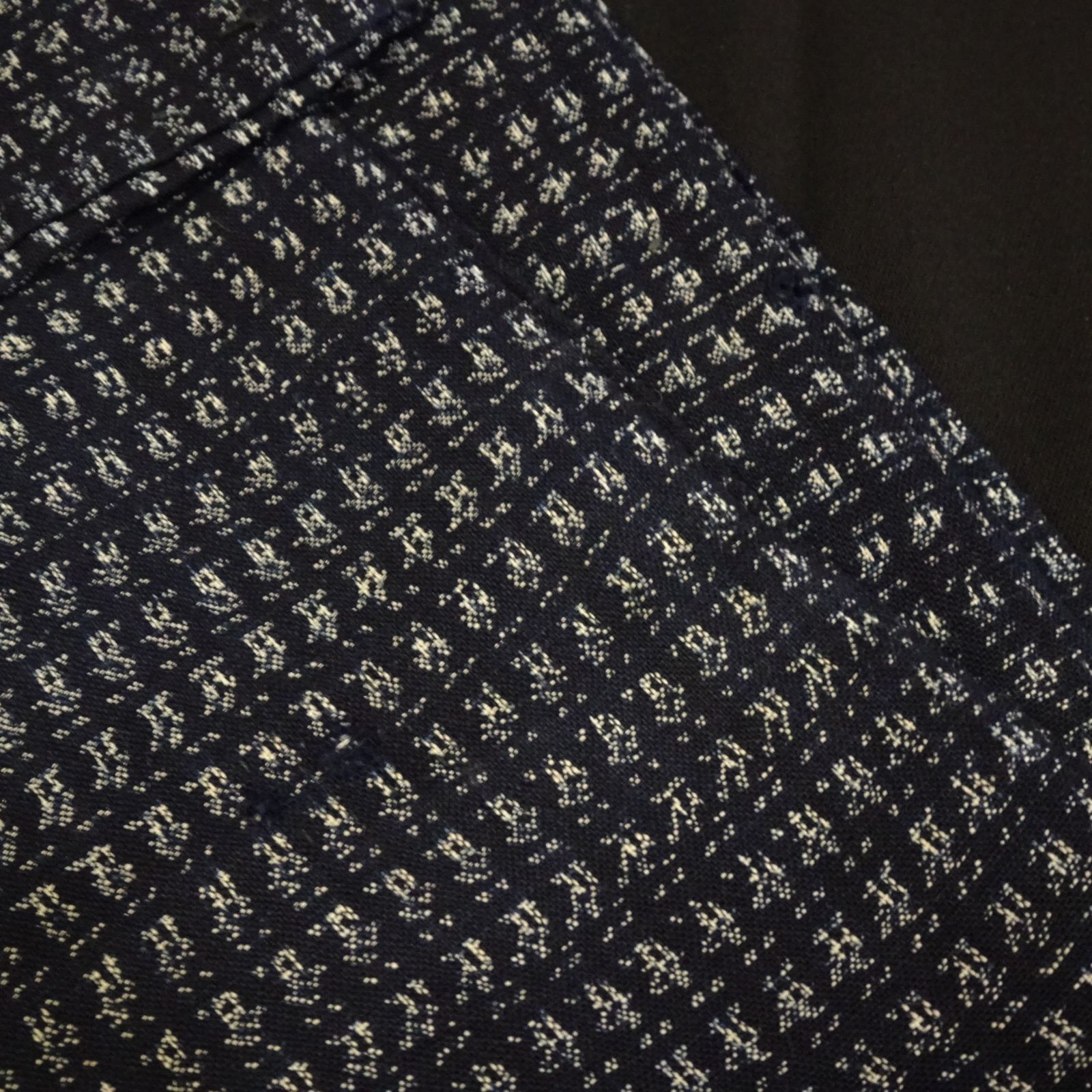 メル13622☆書生絣】本場久留米絣　反物　２束　☆希少☆ 書生絣 メル13622☆書生絣】本場久留米絣 反物 2束 ☆希少☆