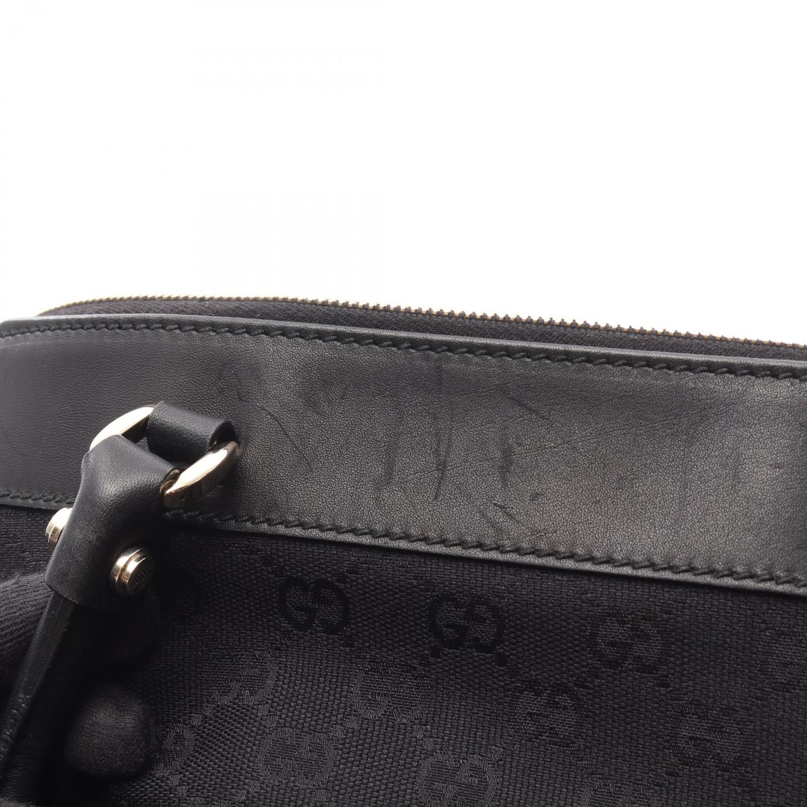 グッチ GUCCI ショルダーバッグ GGキャンバス 190248 ブラック