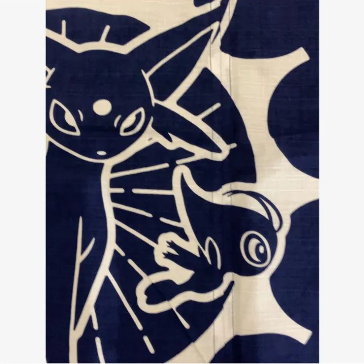 のれん和モダンデザイン ポケモンセンターオリジナル 豊橋帆布 のれん和モダンデザイン ポケモンセンターオリジナル 豊橋帆布