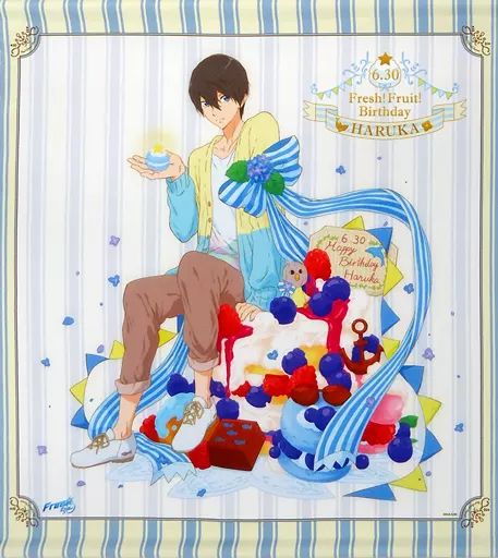 公式通販 - 人気アイテム多数 中古】タペストリー 七瀬遙 Birthday Fruit! Fresh! アクリルスタンド