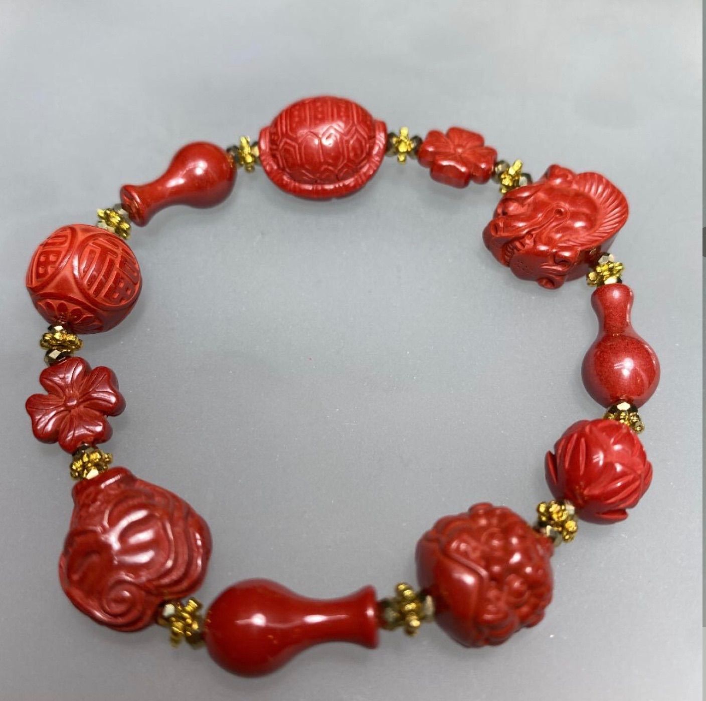 福富奇石！純シナバー各種類パーツ 単品❣️ 賢者の石 金運up！運気 