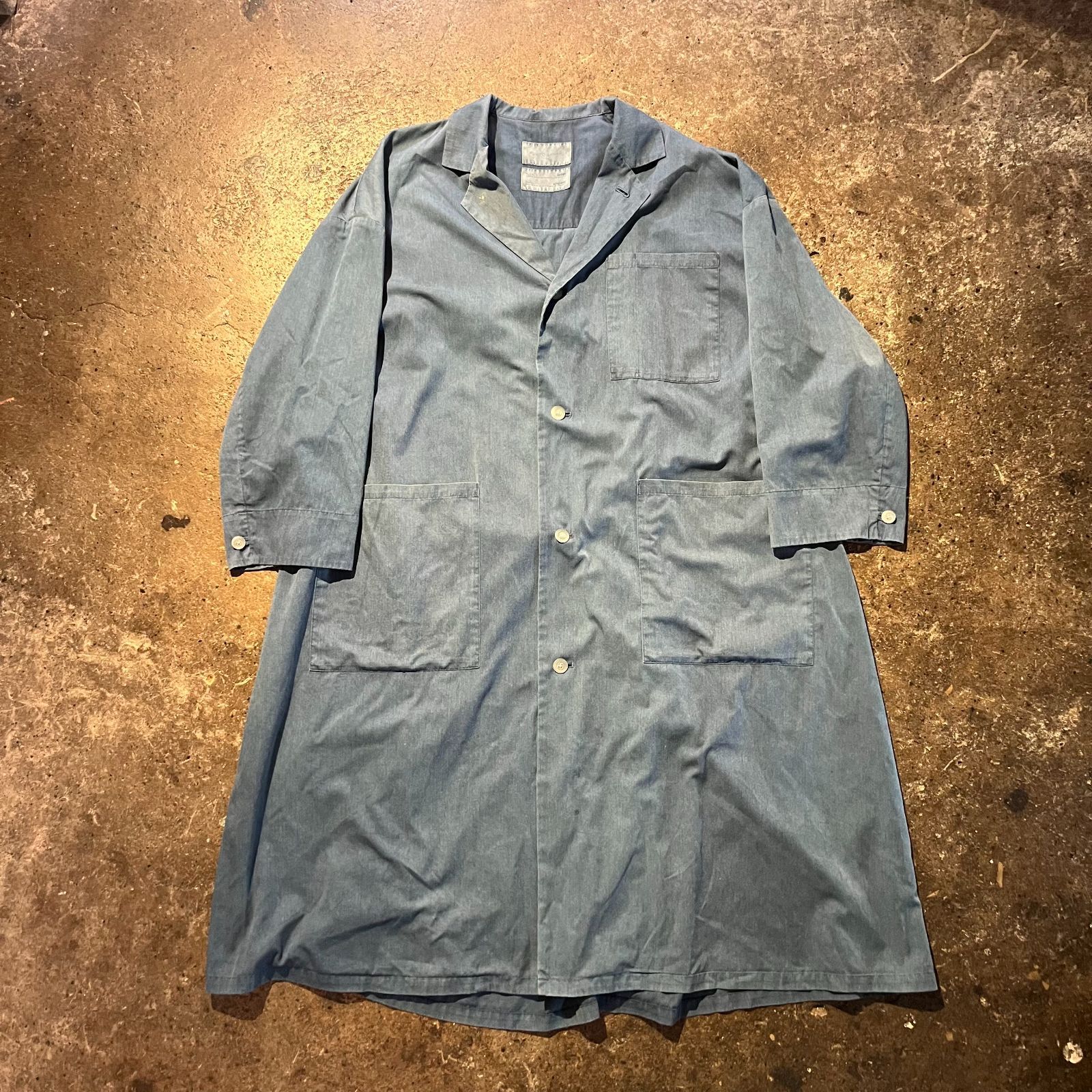 FUMITO GANRYU INDIGO KING SIZE COAT フミトガンリュウ インディゴ 