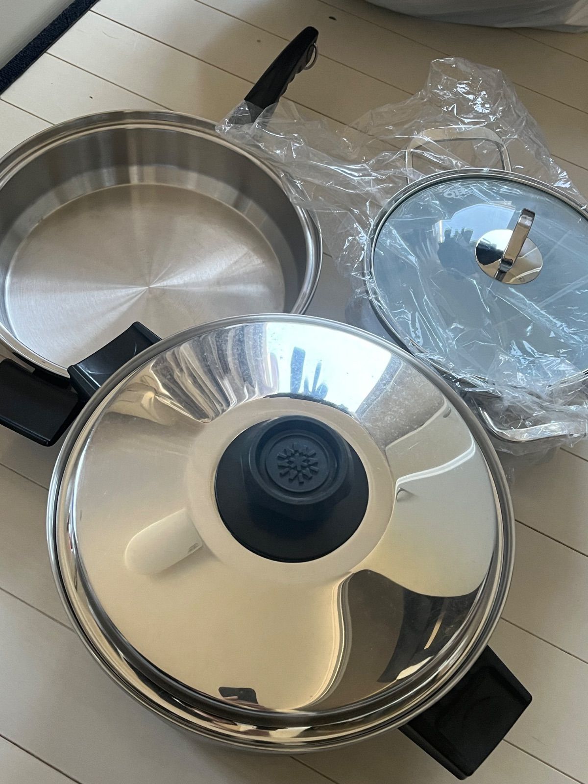 0136 フライパン 鍋セット Lustre Craf ELO