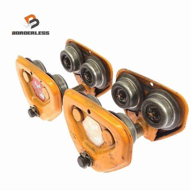 品2個セット KITO キトー プレーントロリー TF2-101 1|2TON MODEL117367