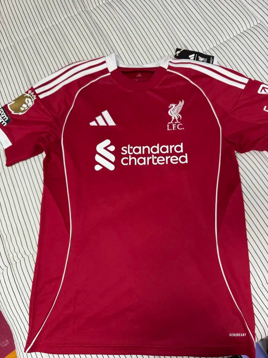 25 26 リヴァプール ホーム モハメド サラー マーキング L