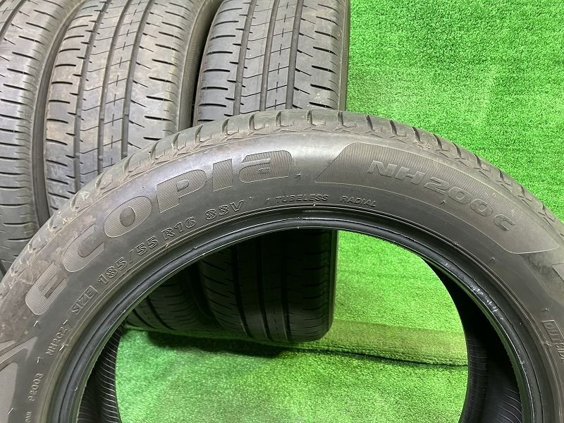 BRIDGESTONE サマー ブリヂストン エコピアNH200C 185|55R16 4本 5ミリ 2025年 TRITUETUBI_COM