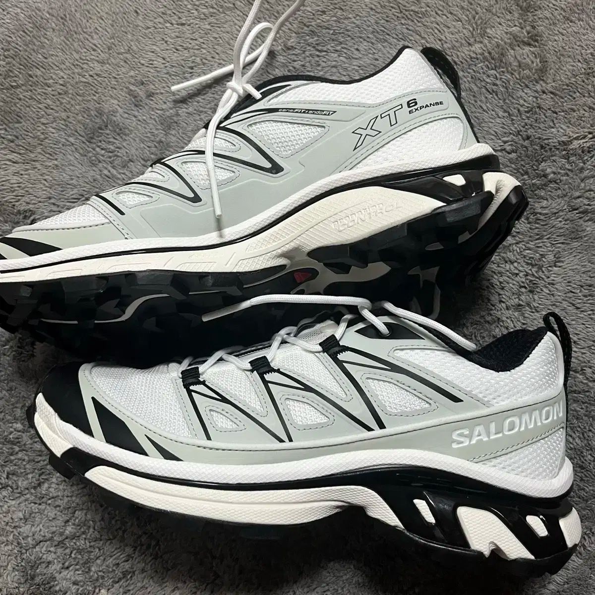 SALOMON サロモン XT-6 エクスペンス 白 メタル ブラック