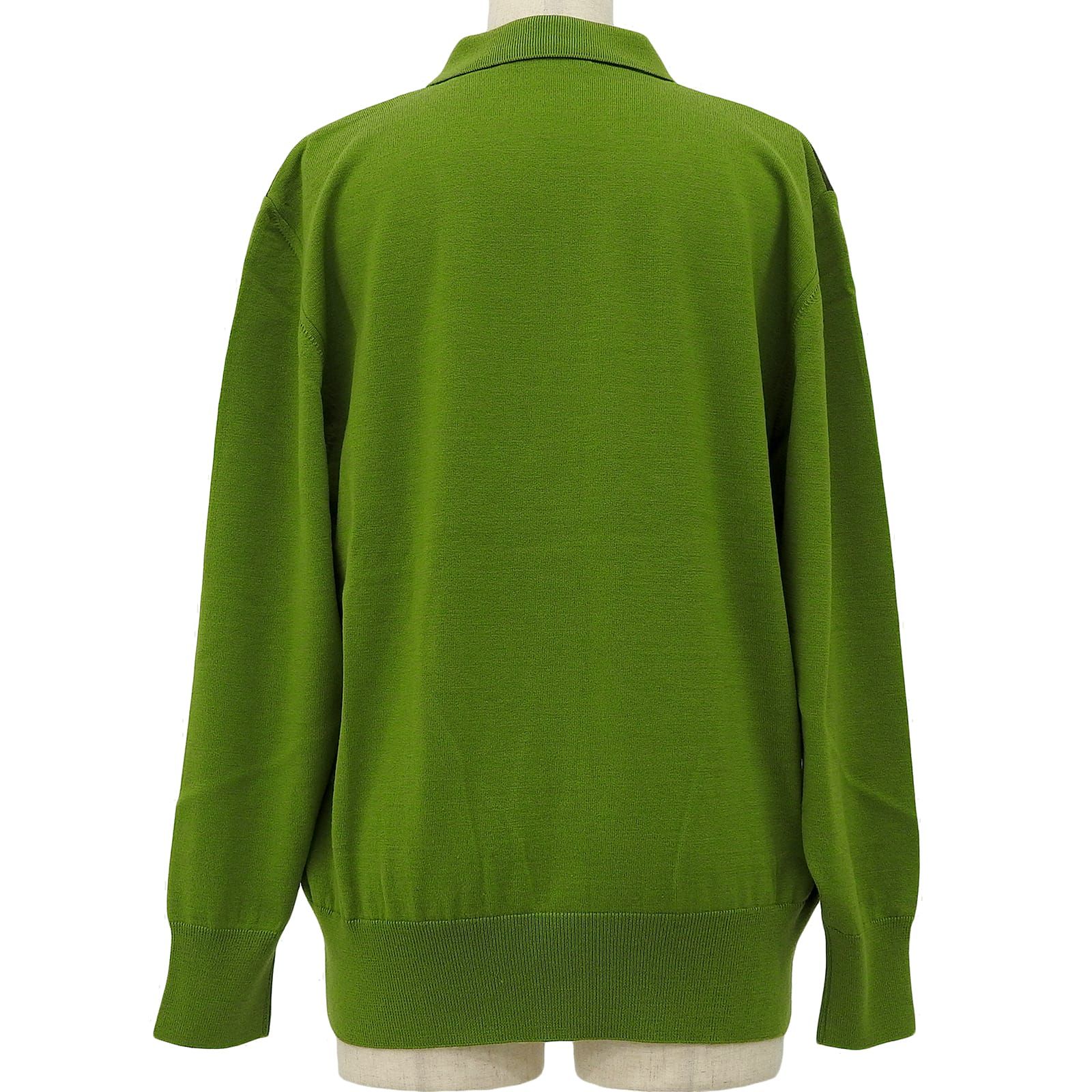 レオナール緑色長袖カーディガン レオナール緑色長袖カーディガン